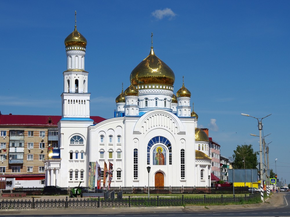 Краснослободск. Кафедральный собор Воскресения Христова. фасады