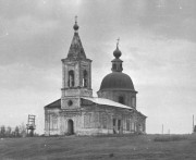 Церковь Богоявления Господня, Фото из паспорта ОКН, 1975<br>, Языкова Пятина, Инсарский район, Республика Мордовия