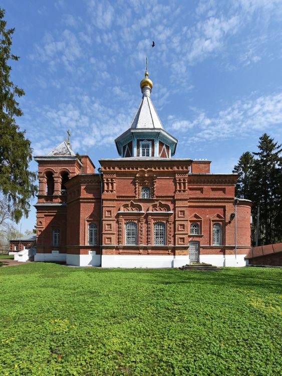 Новотомниково. Церковь Благовещения Пресвятой Богородицы. фасады, Вид с юга