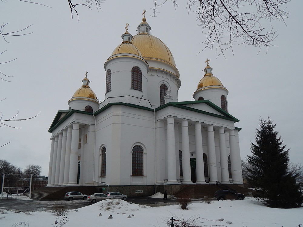 Моршанск. Кафедральный собор Троицы Живоначальной. фасады