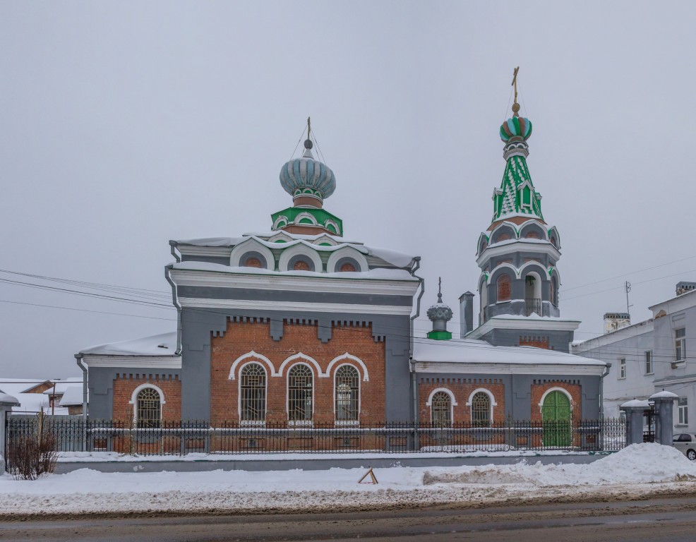 Моршанск. Церковь Успения Пресвятой Богородицы. фасады, Вид с запада