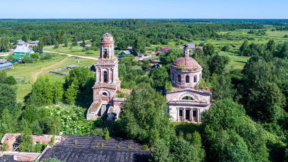 Церковь Рождества Христова, Рождество (Рамешковский район, Тверская область). фасады