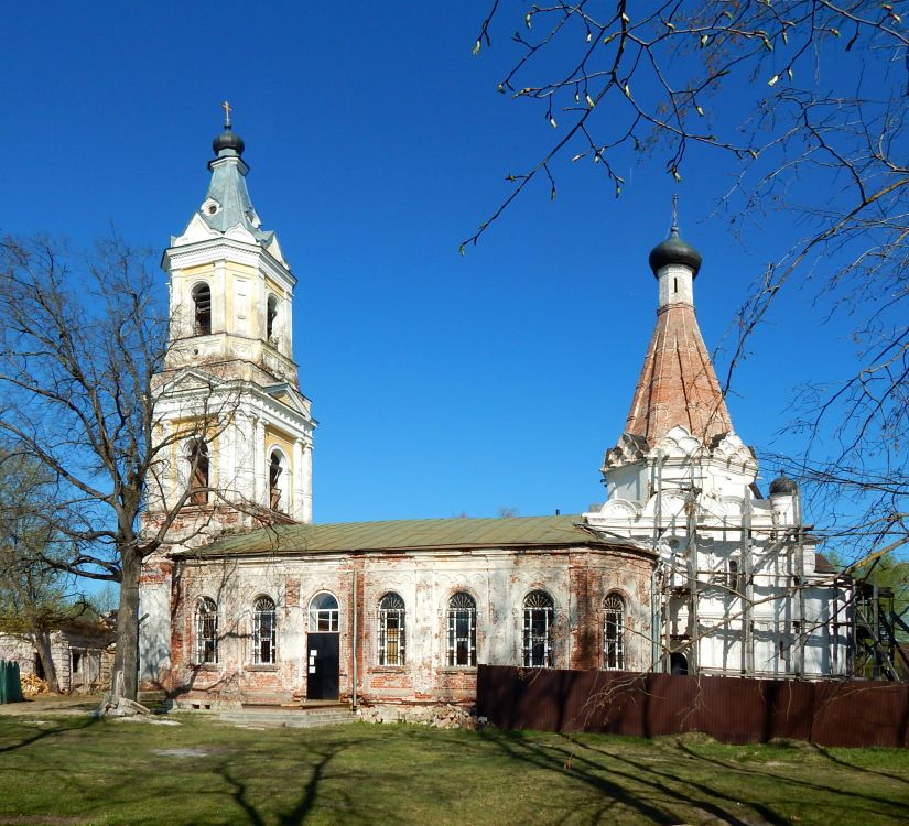 Церковь Смоленской иконы Божией Матери, Кушалино (Рамешковский район, Тверская область). фасады