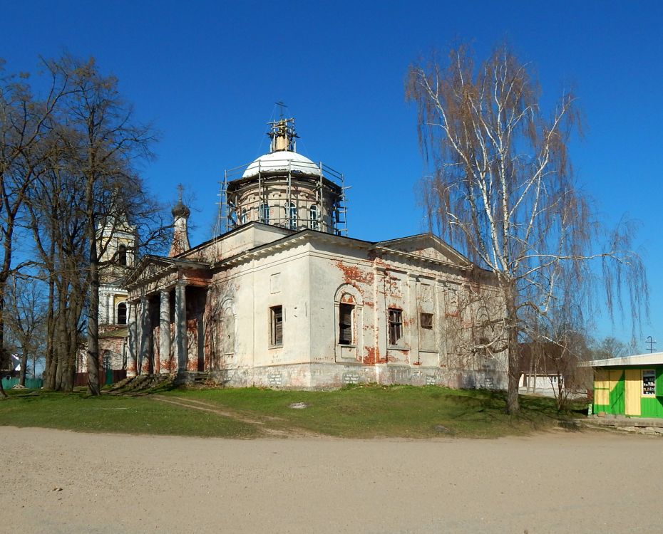 Церковь Сошествия Святого Духа, Кушалино (Рамешковский район, Тверская область). фасады