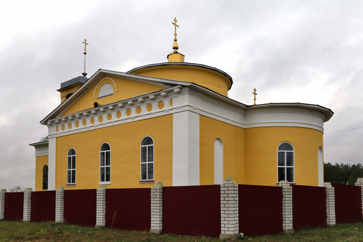 Церковь Николая Чудотворца, Кудрино (Меленковский район, Владимирская область). фасады, Вид с востока