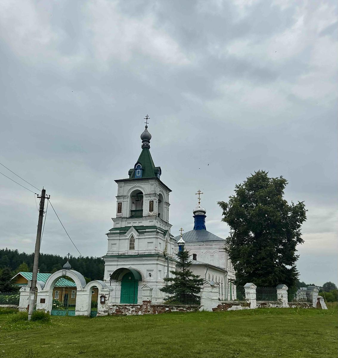 фасады. Церковь Николая Чудотворца, Степаньково (Меленковский район, Владимирская область)