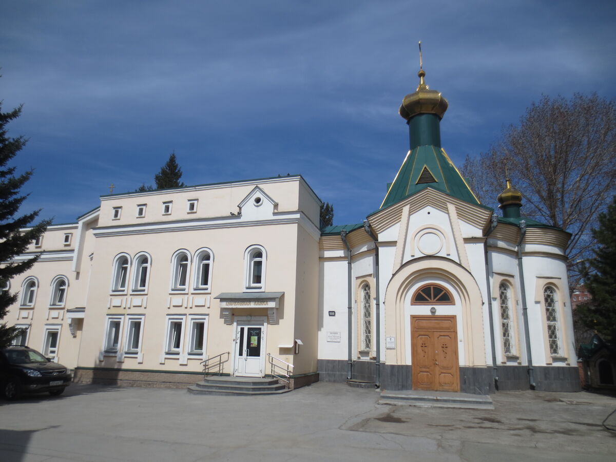 Новосибирск. Часовня Всех Святых, в земле Сибирской просиявших. фасады