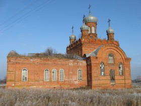 Русское Коломасово. Церковь Николая Чудотворца (новая)