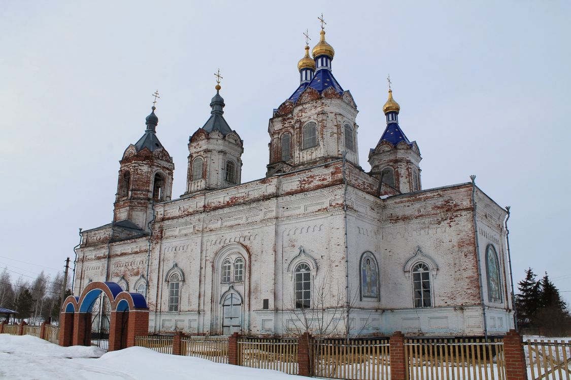 Усть-Каремша. Церковь Вознесения Господня. фасады