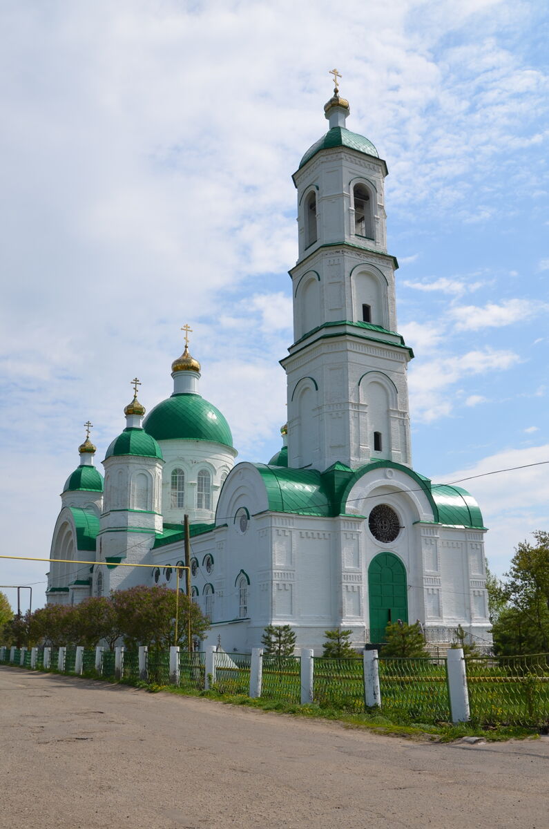 Церковь Троицы Живоначальной, Салазгорь (Торбеевский район, Республика Мордовия). фасады