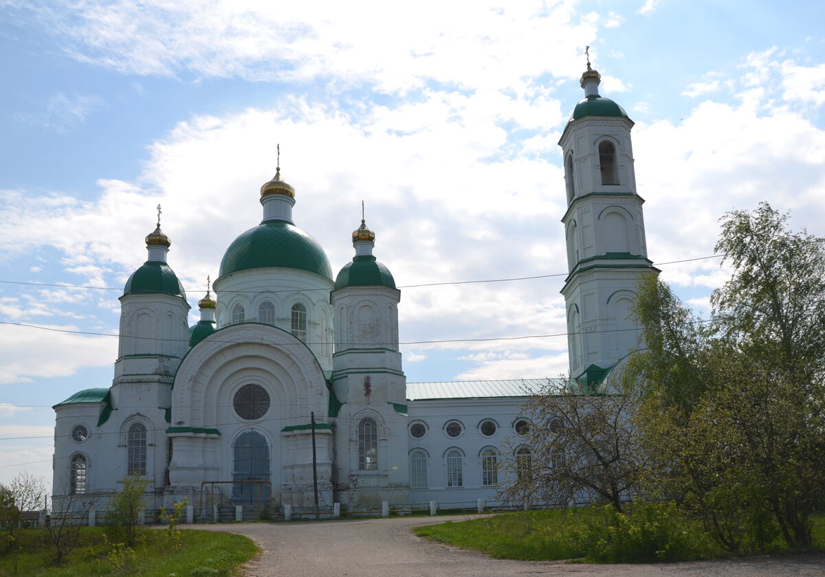 Церковь Троицы Живоначальной, Салазгорь (Торбеевский район, Республика Мордовия). фасады