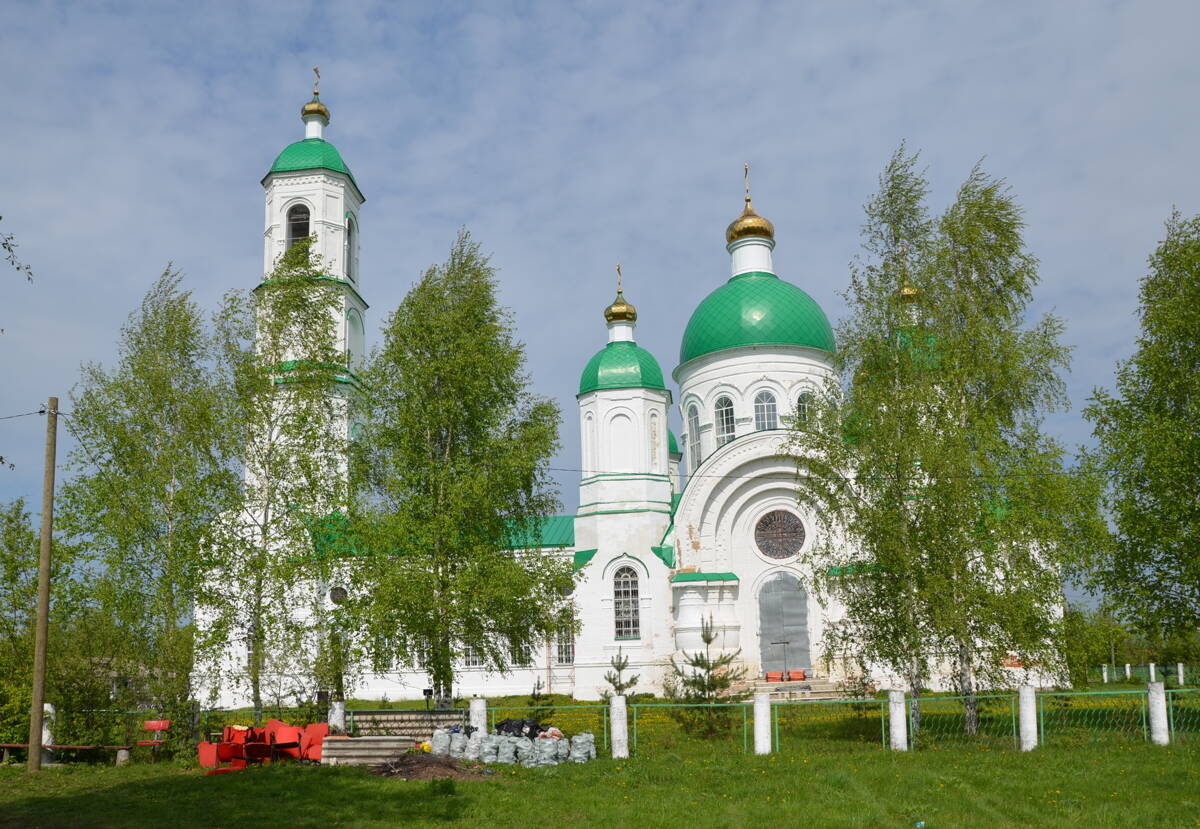 Церковь Троицы Живоначальной, Салазгорь (Торбеевский район, Республика Мордовия). фасады