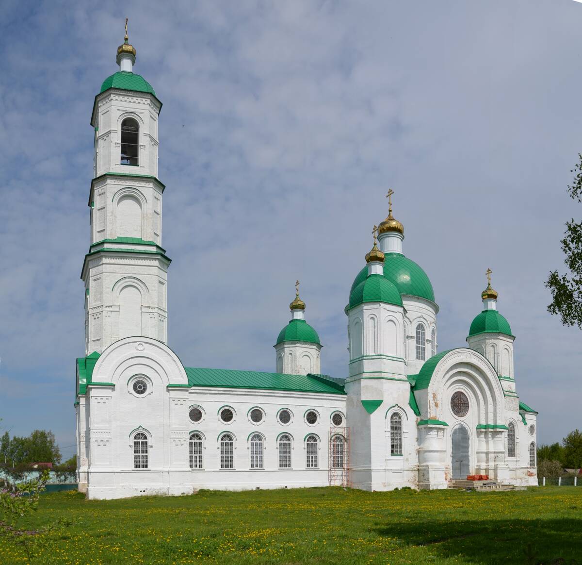 Церковь Троицы Живоначальной, Салазгорь (Торбеевский район, Республика Мордовия). фасады
