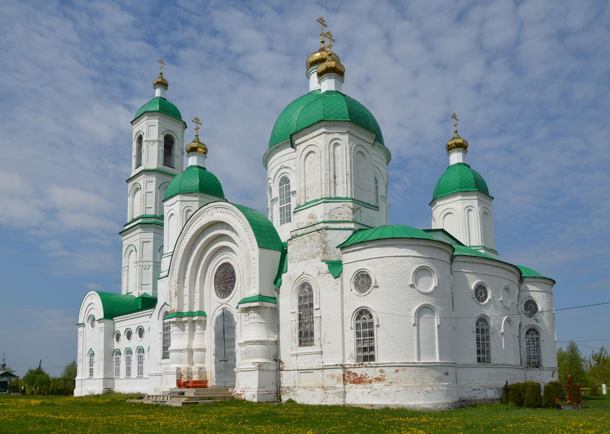 Церковь Троицы Живоначальной, Салазгорь (Торбеевский район, Республика Мордовия). фасады