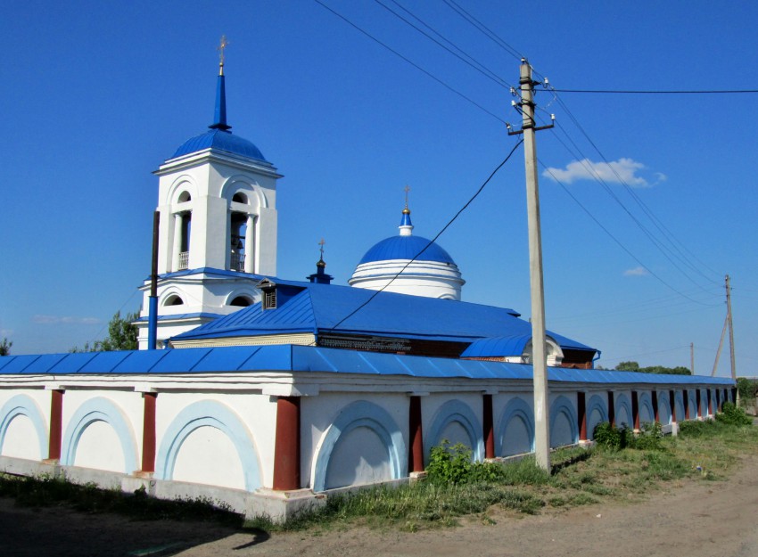 Церковь Рождества Пресвятой Богородицы, Старый Ковыляй (Темниковский район, Республика Мордовия). фасады, вид с юго-запада