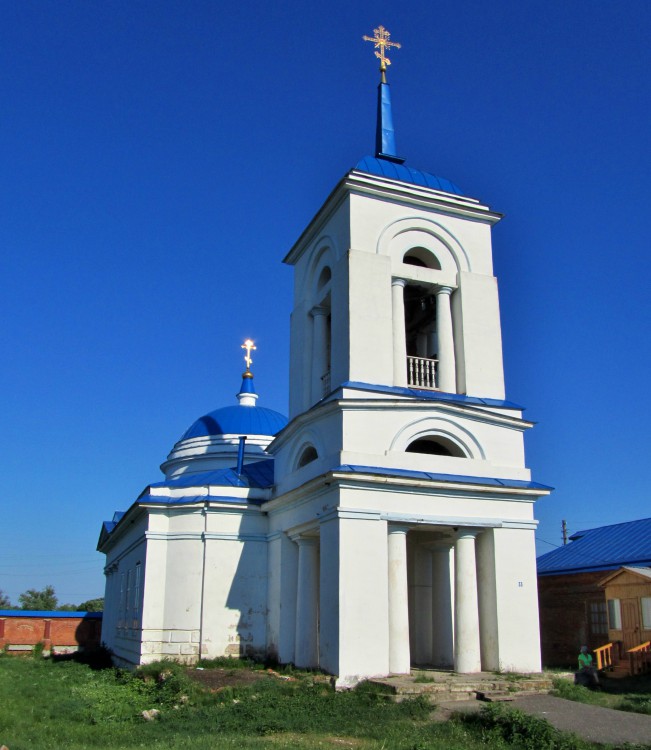 Церковь Рождества Пресвятой Богородицы, Старый Ковыляй (Темниковский район, Республика Мордовия). фасады, западный фасад