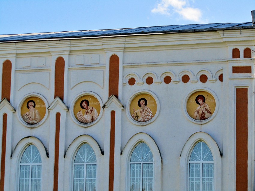 Церковь Рождества Христова, Аксел (Темниковский район, Республика Мордовия). архитектурные детали, трапезная, северный фасад (фрагмент)
