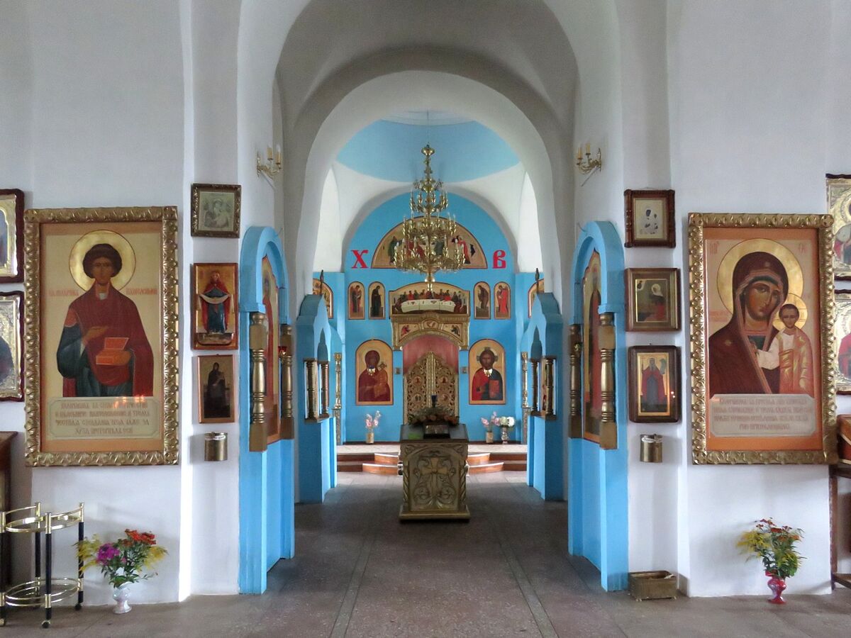 Церковь Успения Пресвятой Богородицы, Лихославль (Лихославльский район, Тверская область). интерьер и убранство