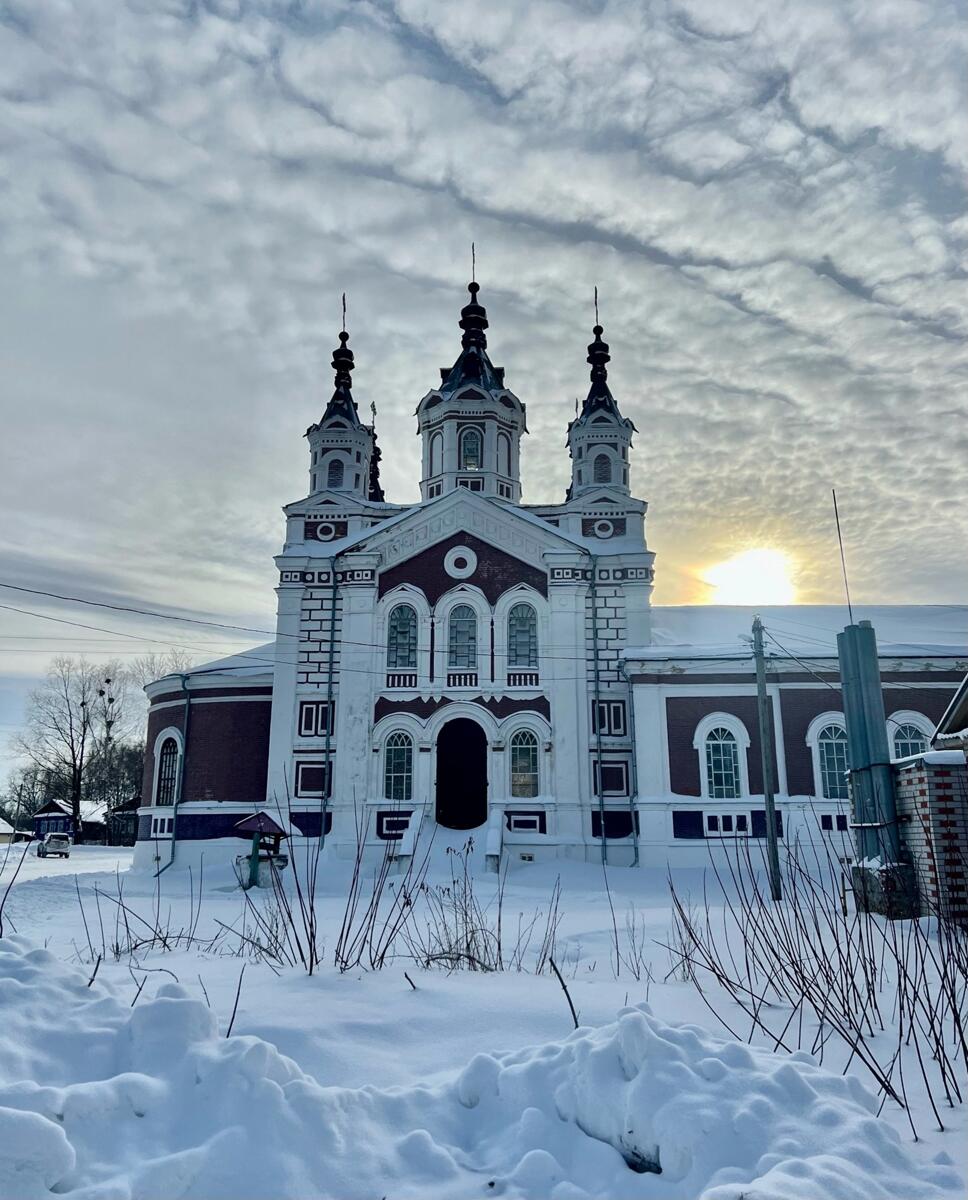 Большое Туманово. Церковь Покрова Пресвятой Богородицы. архитектурные детали