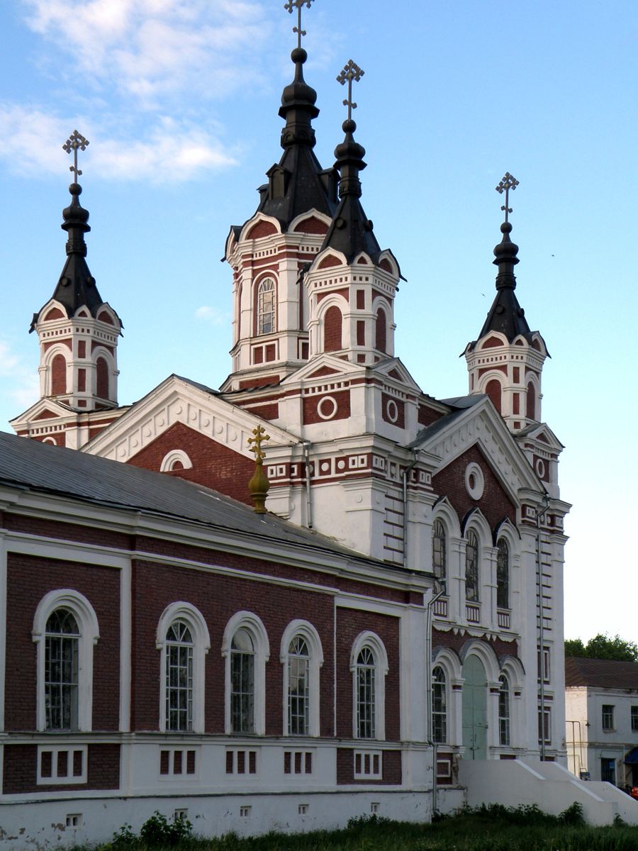 фасады. Церковь Покрова Пресвятой Богородицы, Большое Туманово (Арзамасский район и г. Арзамас, Нижегородская область)