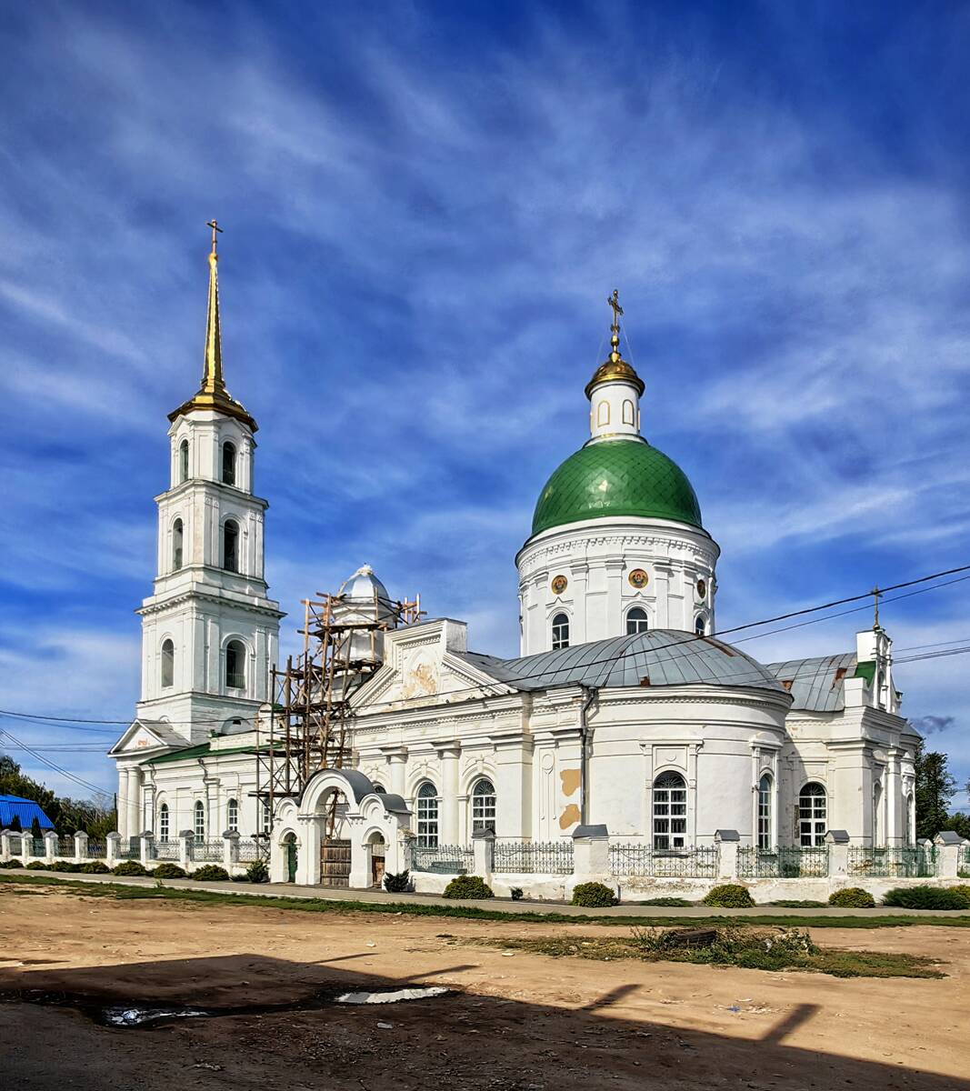 Церковь Троицы Живоначальной, Тума (Клепиковский район, Рязанская область). фасады