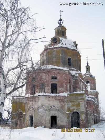 Церковь Димитрия Солунского, Нестерово (Пителинский район, Рязанская область). фасады, Подробнее на www.gorodec-foto.narod.ru