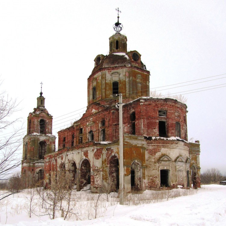 Нестерово. Церковь Димитрия Солунского. фасады, вид с востока