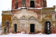 Церковь Димитрия Солунского, северо-восточный фасад, вид на алтарную часть нижнего храма<br>, Нестерово, Пителинский район, Рязанская область