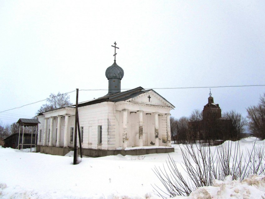 Нестерово. Церковь Николая Чудотворца. фасады, вид с востока