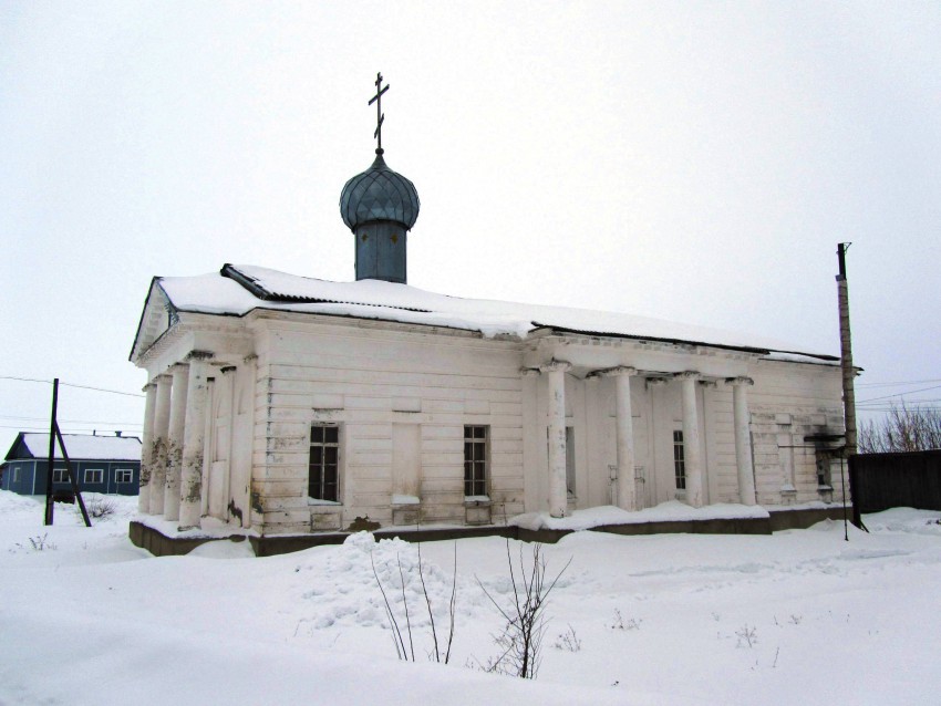 Церковь Николая Чудотворца, Нестерово (Пителинский район, Рязанская область). фасады, вид с севера