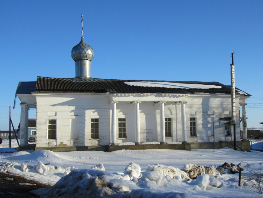 Нестерово. Церковь Николая Чудотворца. фасады, северо-западный фасад