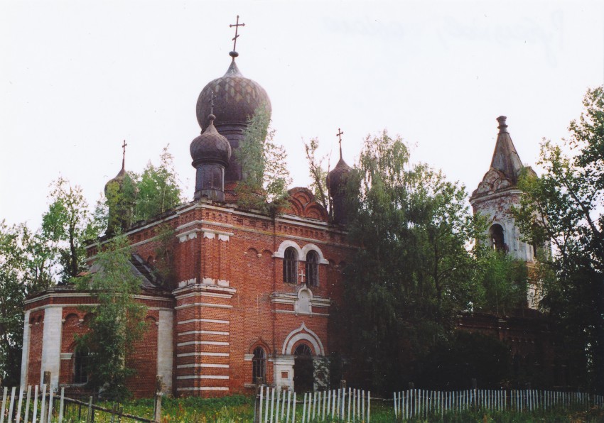 Церковь Покрова Пресвятой Богородицы, Рубецкое (Шиловский район, Рязанская область). фасады