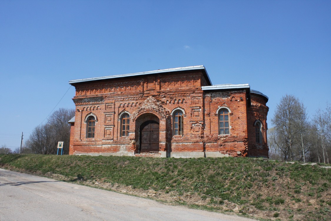 Церковь Успения Пресвятой Богородицы, Волковское (Тарусский район, Калужская область). фасады