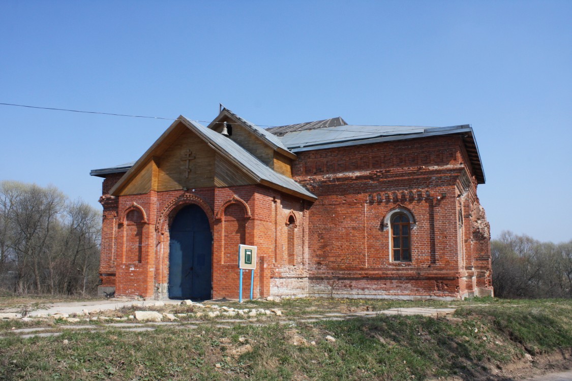 Волковское. Церковь Успения Пресвятой Богородицы. фасады