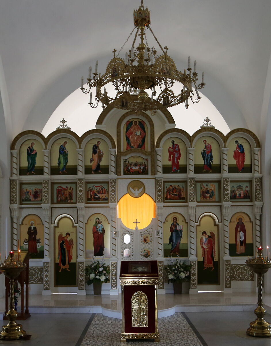 Церковь Успения Пресвятой Богородицы, Волковское (Тарусский район, Калужская область). интерьер и убранство