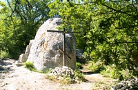 Неизвестная церковь - Эски-Кермен, урочище - Бахчисарайский район - Республика Крым