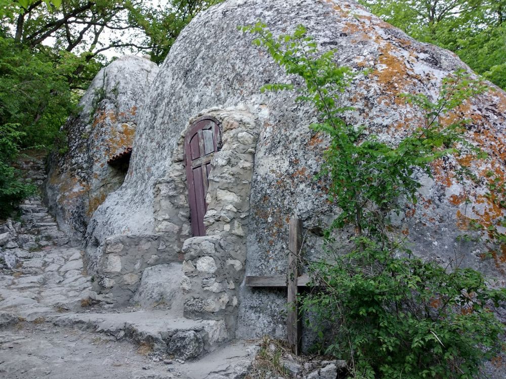Неизвестная церковь, Эски-Кермен, урочище (Бахчисарайский район, Республика Крым). фасады