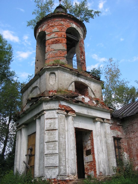 Церковь Бориса и Глеба, Волохово (Александровский район, Владимирская область). архитектурные детали, Колокольня