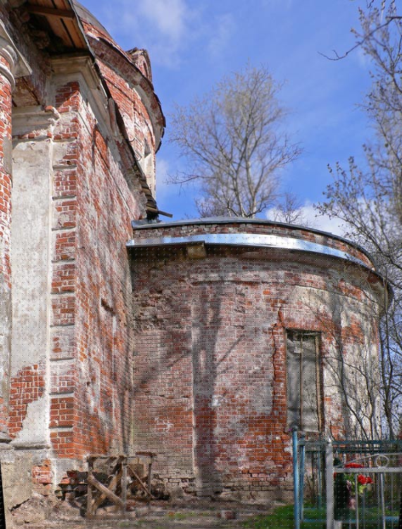 Церковь Бориса и Глеба, Волохово (Александровский район, Владимирская область). архитектурные детали