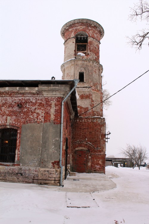 Церковь Бориса и Глеба, Дракино (Серпуховский городской округ и гг. Протвино, Пущино, Московская область). архитектурные детали, Колокольня, вид с севера