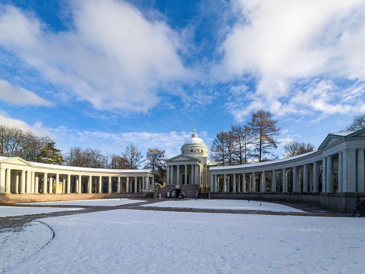 фасады. Храм-усыпальница Юсуповых, Архангельское (Красногорский городской округ, Московская область)