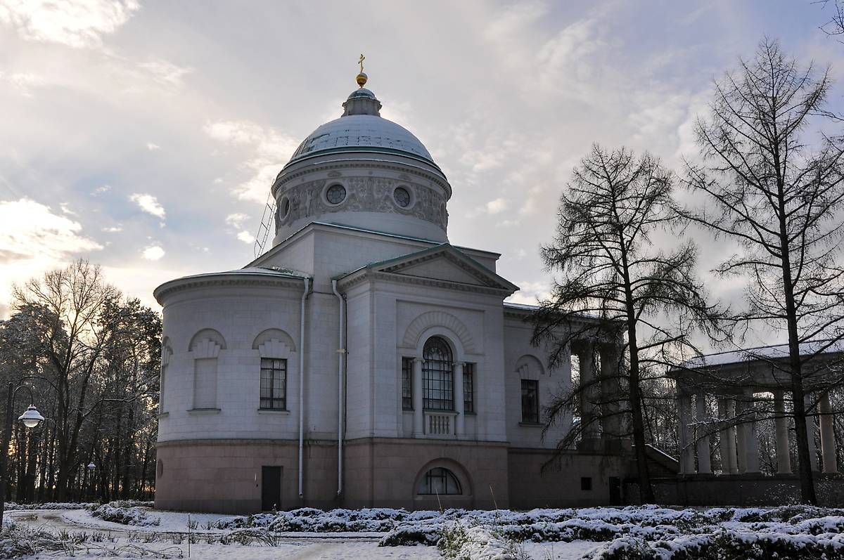 фасады. Храм-усыпальница Юсуповых, Архангельское (Красногорский городской округ, Московская область)