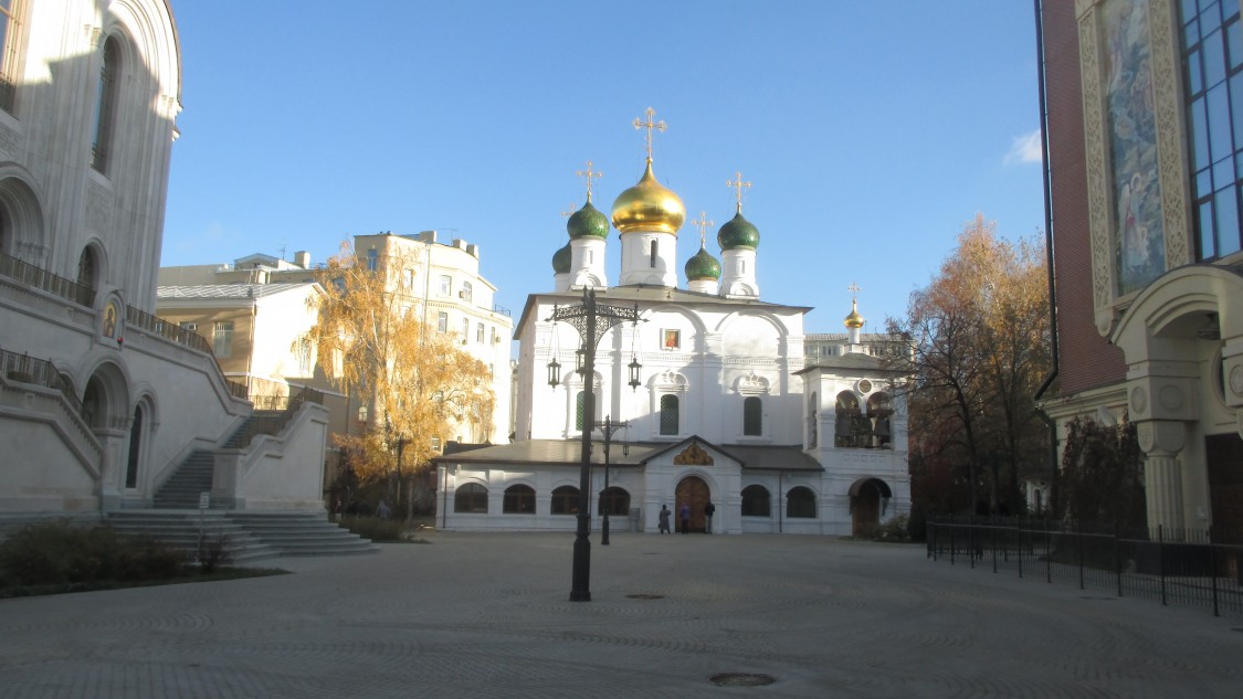 Сретенский монастырь в москве адрес