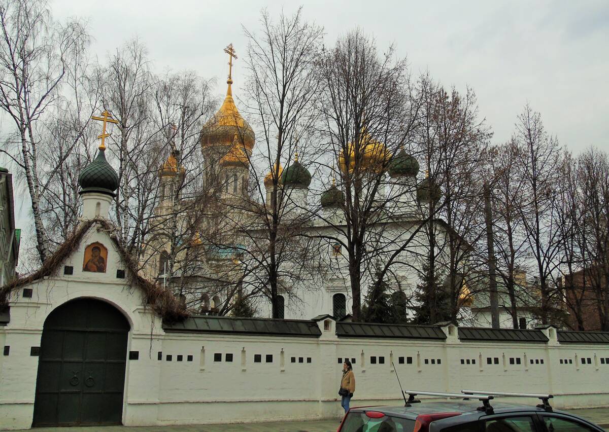 Сретенский  монастырь, Мещанский (Центральный административный округ (ЦАО), г. Москва). фасады