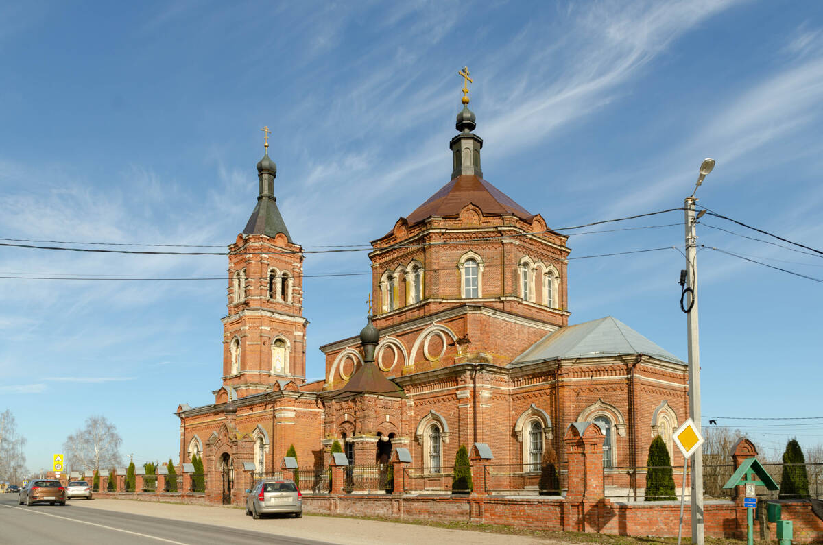 Суворово. Церковь Рождества Пресвятой Богородицы. фасады