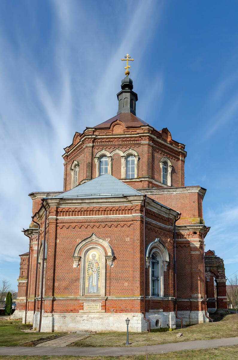 Суворово. Церковь Рождества Пресвятой Богородицы. фасады