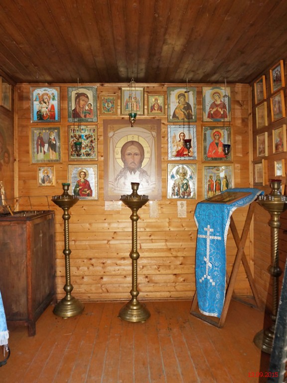 Часовня Царственных страстотерпцев, Анциферово (Орехово-Зуевский городской округ, Московская область). интерьер и убранство