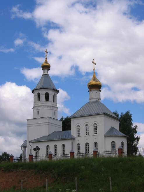 Тишково. Церковь Николая Чудотворца. фасады