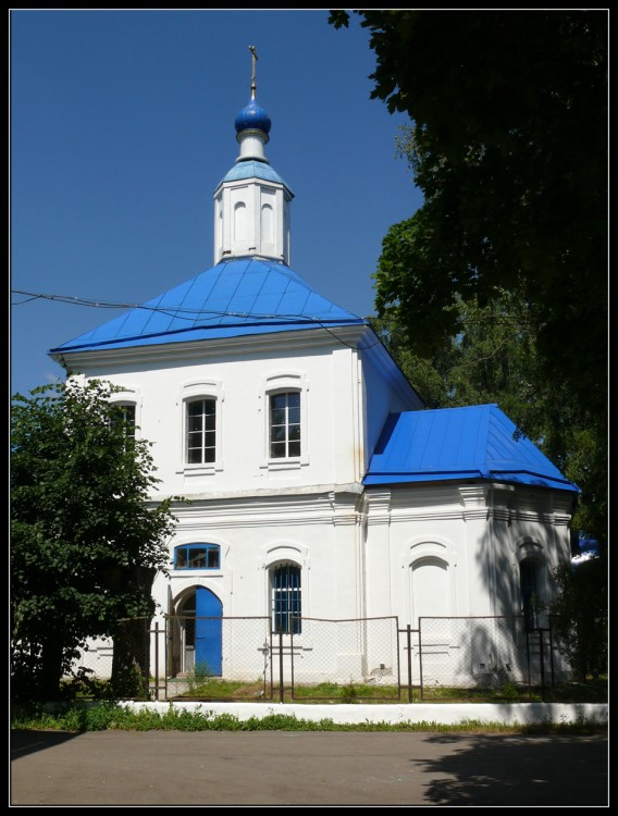 Никоновское. Церковь Покрова Пресвятой Богородицы. фасады