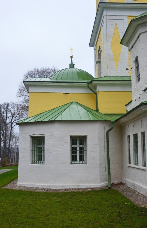 Церковь Воздвижения Креста Господня, Марьинка (Ступинский городской округ, Московская область). архитектурные детали
